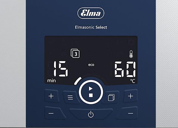 Actual product image Elma Ultrasonic cleaner, Elmasonic Select 30, overall capacity 2.7 l. (0.06 kHz, 1600 ml)