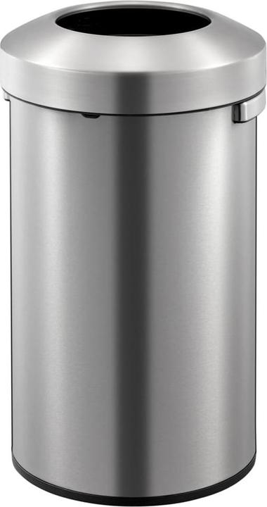 Produktbild EKO Mülleimer Urban Bin Edelstahl matt 90 Liter stilvoller offener Abfallsammler aus gebürstetem Ed (90 l)