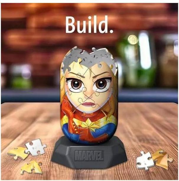 Image du produit Ravensburger Hylkies : La nouvelle série de figurines à assembler soi-même. Figurine #07 - Capitaine (54 pièces)