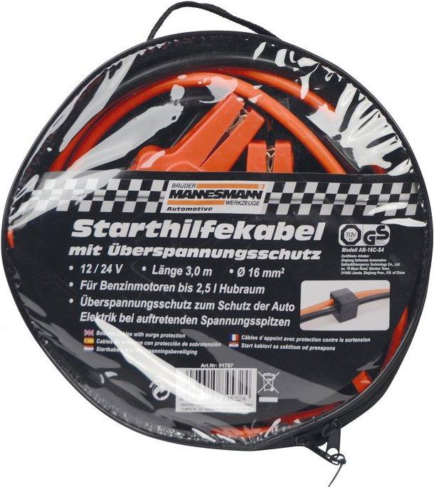 Produktbild Mannesmann Starthilfekabel 16 mm, in Rundtasche