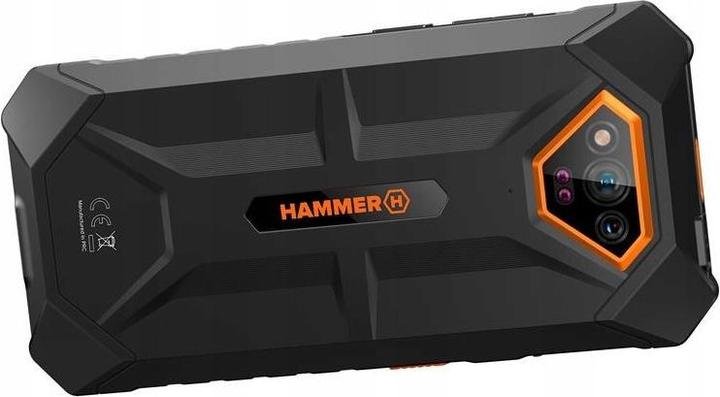 Produktbild Myphone Hammer Iron V LTE 6/64GB pomarańczowy (64 GB, Orange / Schwarz, 6.50", 99 Mpx, 4G)