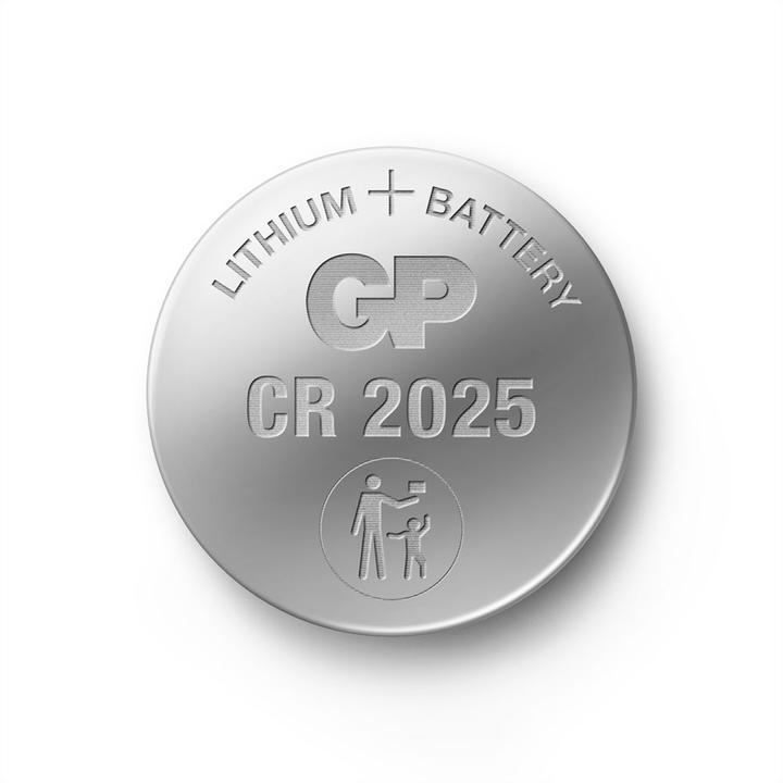 Actual product image GP Batteries Lithium Cell (5 pcs., CR2025, 160 mAh)