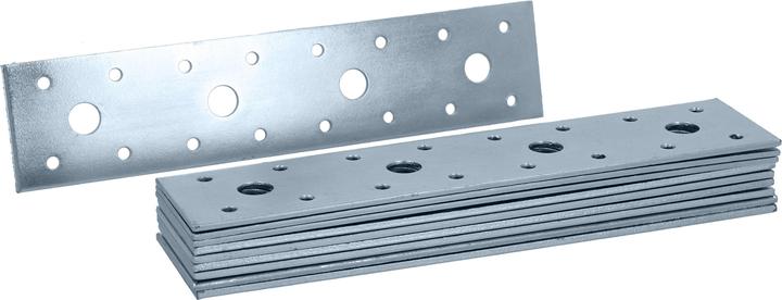 Actual product image Helpmate Flachverbinder 45x180, verzinkt, 12 Stück (Flat connectors, 12 pcs.)