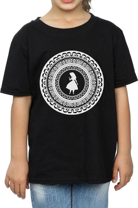 Immagine prodotto Disney Girls Alice In Wonderland Circle Cotton T-Shirt (140, 146)
