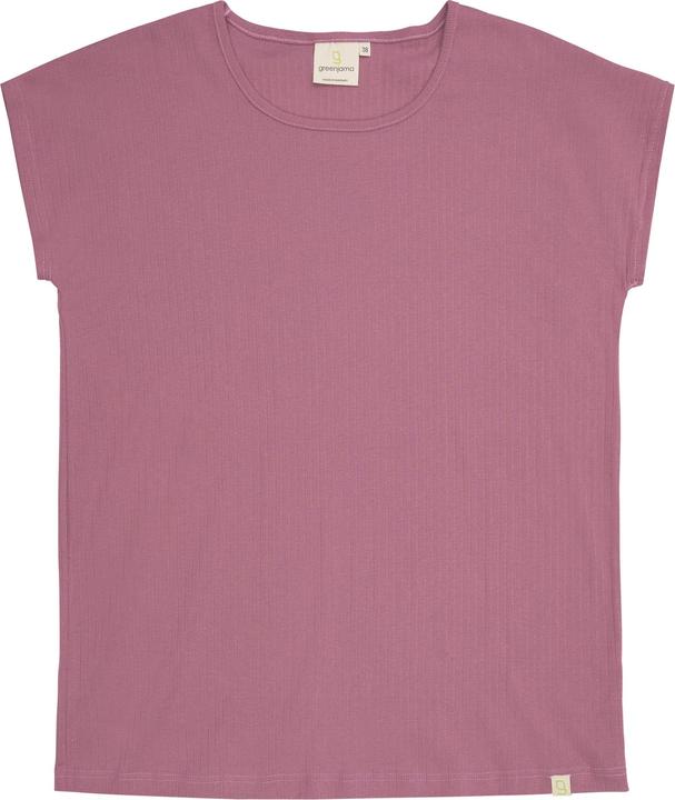 greenjama T-Shirt aus Derby-Rib