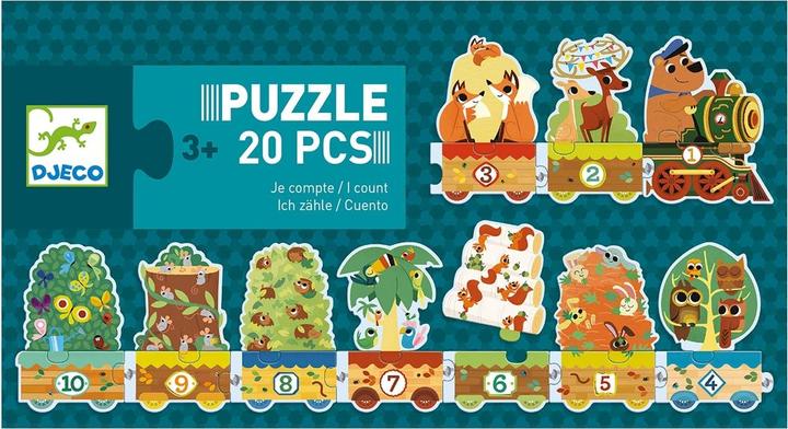 Produktbild Djeco Duo Ich zähle (20 Teile)