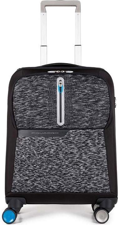 Actual product image Piquadro BagMotic, Synthetic Fabric, Textile Bag, Trolley, Black, Unisex