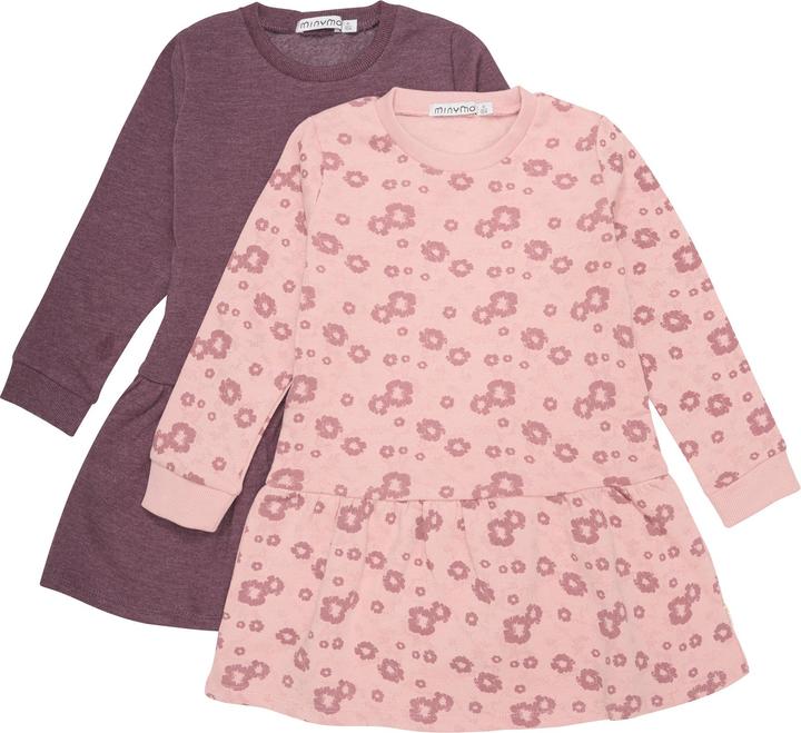 Image du produit Minymo Robe sweat 2 pièces Misty Rose Gr. 104 (104)