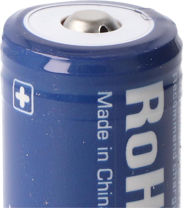 Actual product image Xtar 18650 2600mAh 3.6V - 3.7V Li-Ion battery protected with head, dimensions 69.50x18.4mm (18650, 2600 mAh)