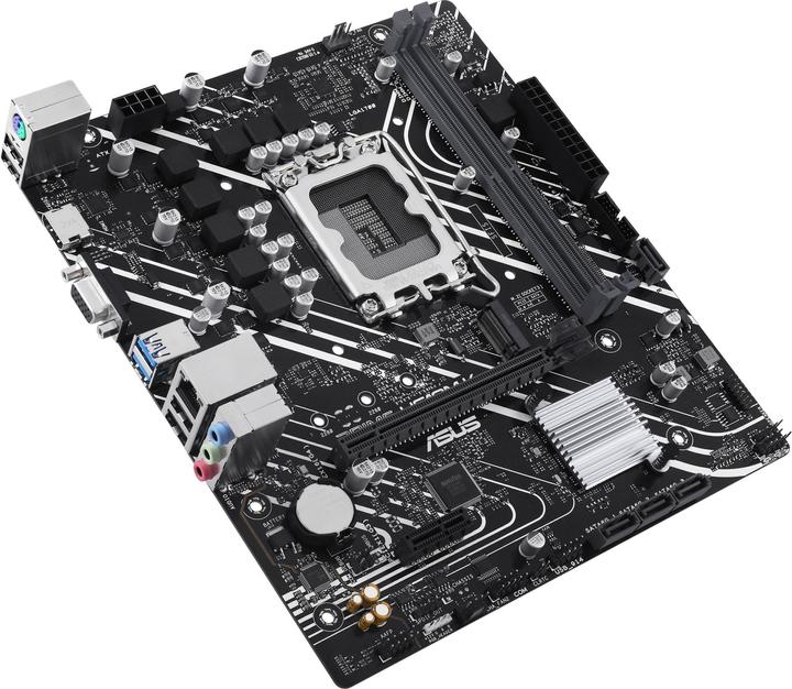 Actual product image ASUS MB PRIME -K Intel,1700,DDR5,mATX (LGA 1700, Intel H610, mATX)