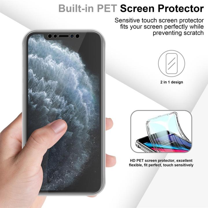 Productafbeelding Cadorabo TPU 360 graden hoesje (Apple iPhone 11 Pro Max)