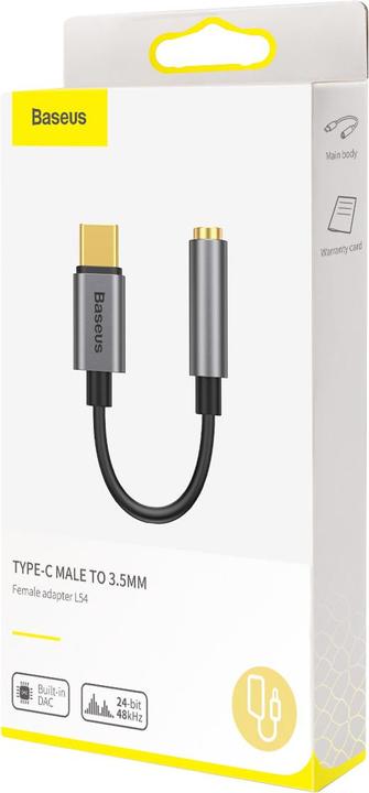 Actual product image Baseus L54 (USB Type C, 3.5mm jack)