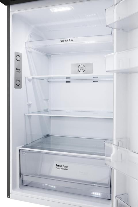 Immagine prodotto LG GTBV36PZGKD Frigorifero doppia porta 70cm, Classe E, 395L, Door & Linear Cooling, Inox (395 l)
