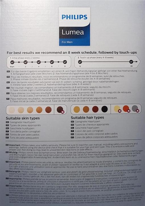 Actual product image Philips Lumea for Men