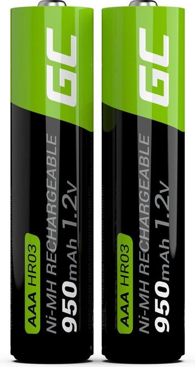 Produktbild GreenCell Rechargeable (2 Stk., AAA, 950 mAh)
