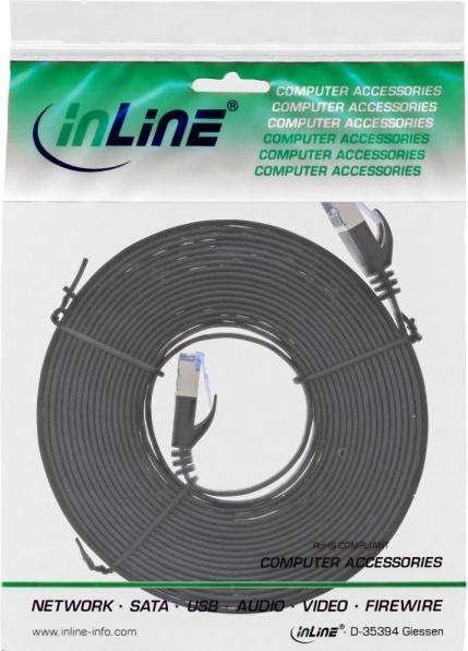 Actual product image InLine Patch cable RJ-45 (M) to RJ-45 (M) (U/FTP, CAT6a, 5 m)