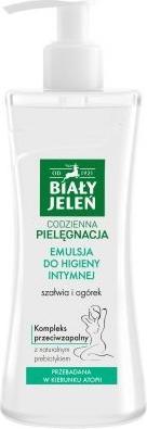 Biały Jeleń White Deer - Daily Care Emulsion For Intimate Hygiene Sage & Cucumber 265Ml (265 ml, Intimwaschlotion)