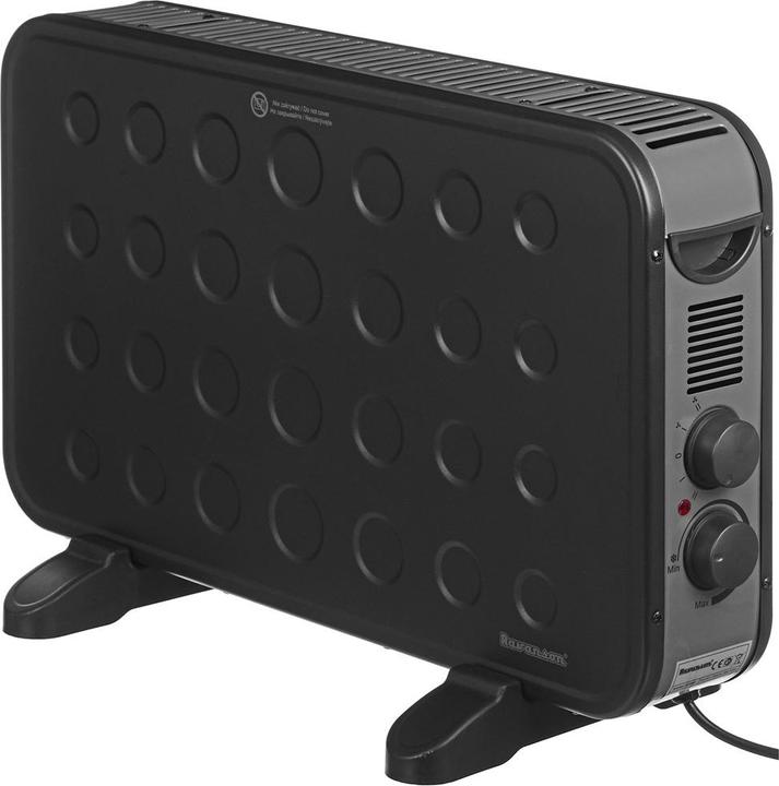 Ravanson CH-9000BT, Wall, Corridor, Black, Buttons, Rotary control, 2000 W, 750 W, 600 mm (2000 W)