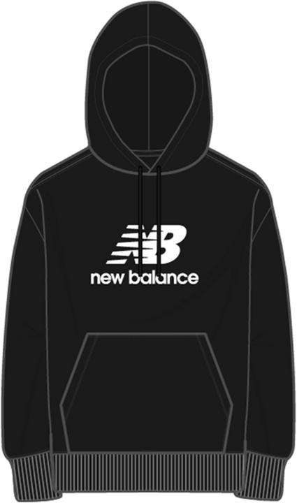 Produktbild New Balance Essentials Stacked Logo Hoodie (S)