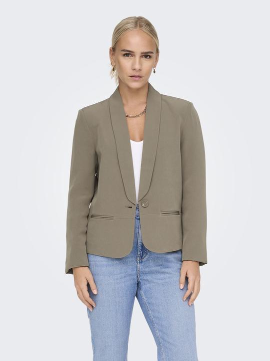 Produktbild Only Normal geschnitten Reverskragen Blazer Kurzer Blazer (38)