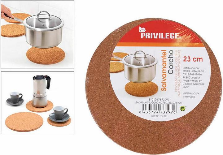 Actual product image Privilege Untersetzer 23 x 0,75 cm (12 Stück) (23 x 0,75 cm) (12 x)