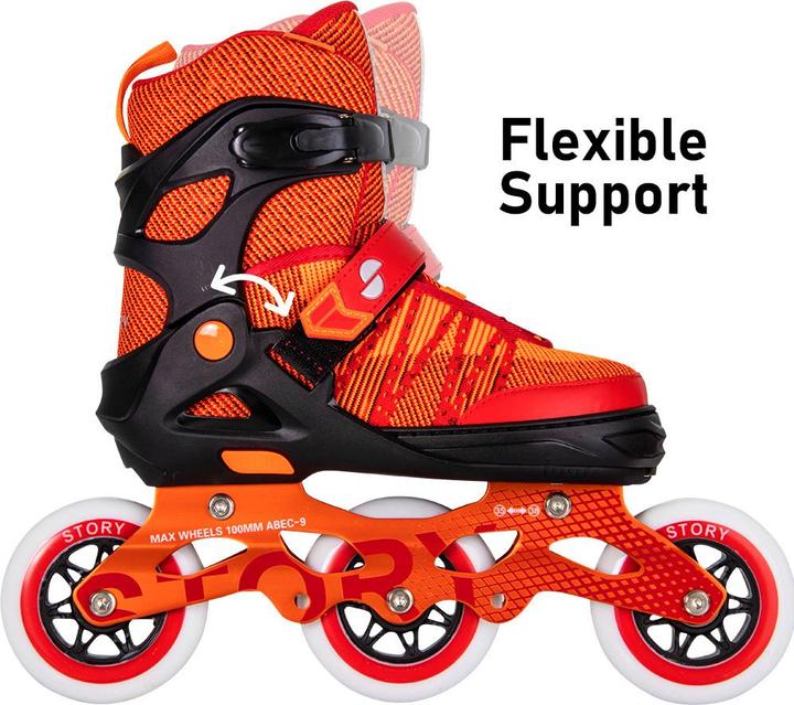Actual product image Story Urban adjustable inline skates orange 39-42 (1100005047911) (39)