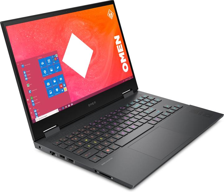 Produktbild HP OMEN by 15-en1078ng - Ryzen 7 5800H - Win 10 Home 64-Bit - 16 GB RAM - 1 TB SSD (15.59", AMD Ryzen 7 5800H, 16 GB, 1000 GB, DE)