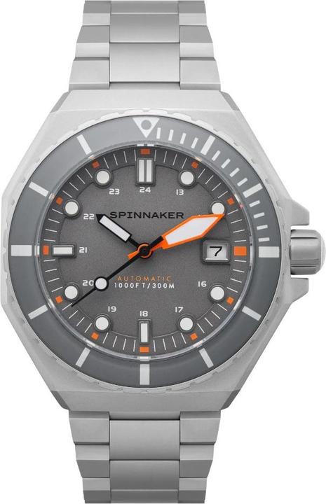 Immagine prodotto Spinnaker SP-5081-KK Orologio automatico Dumas da uomo 44mm 30ATM (Lunetta girevole a sinistra, 44 mm)