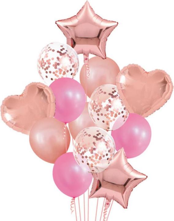 Hermex Party Balloon Set Balloon Set Birthday Balloon Set Foil Balloon Set (1 x)