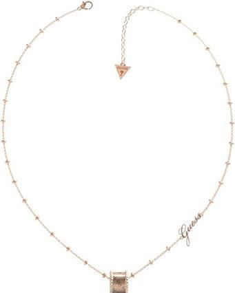 Guess - Timeless Bronze Round Harmony Pendant Necklace JUBN01153JWRGT/U