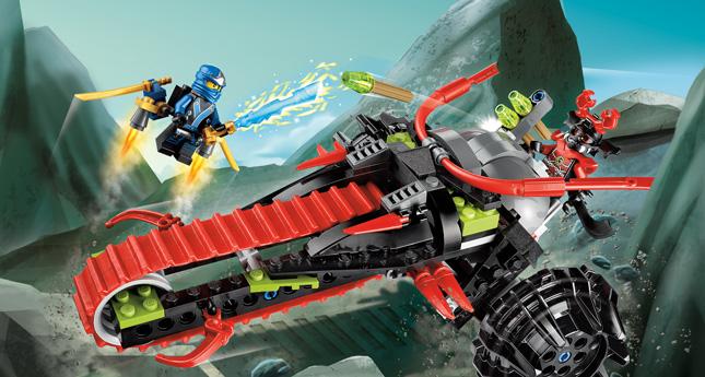 Produktbild LEGO Ninjago Samurai-Bike (70501, LEGO Ninjago)