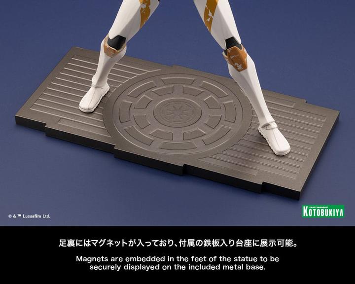 Actual product image Kotobukiya Star Wars The Clone Wars statuette PVC ARTFX 1/10 Commander Cody 17 cm