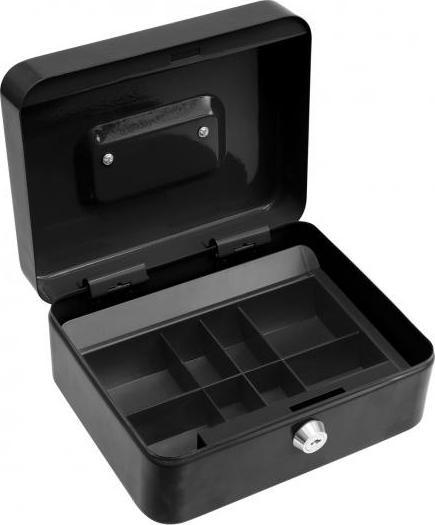 Toya CASH BOX 200x160x90MM BLACK