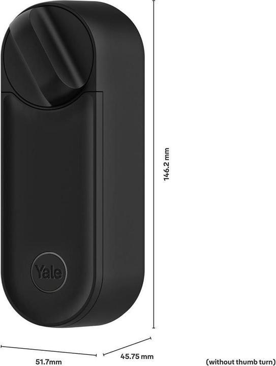Produktbild Yale YA-05 103210 MB - Linus L2 Smart Lock Black