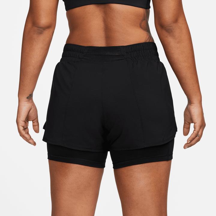 Image du produit Nike One Dri-Fit Women "S Mid-R Black/Reflective Silv L (L)