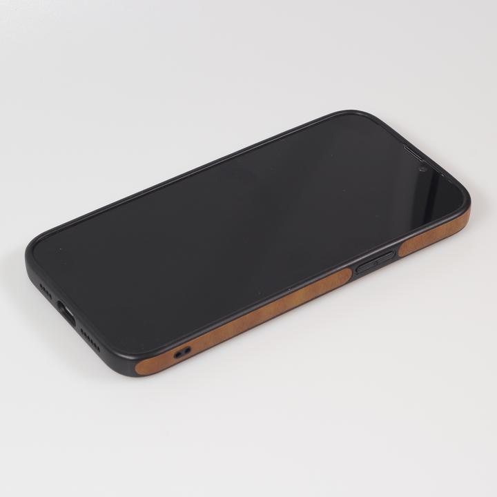 Produktbild PhoneLook Hülle Premium Leder mit Ziernähten und Loch (Apple iPhone 13 Pro Max)