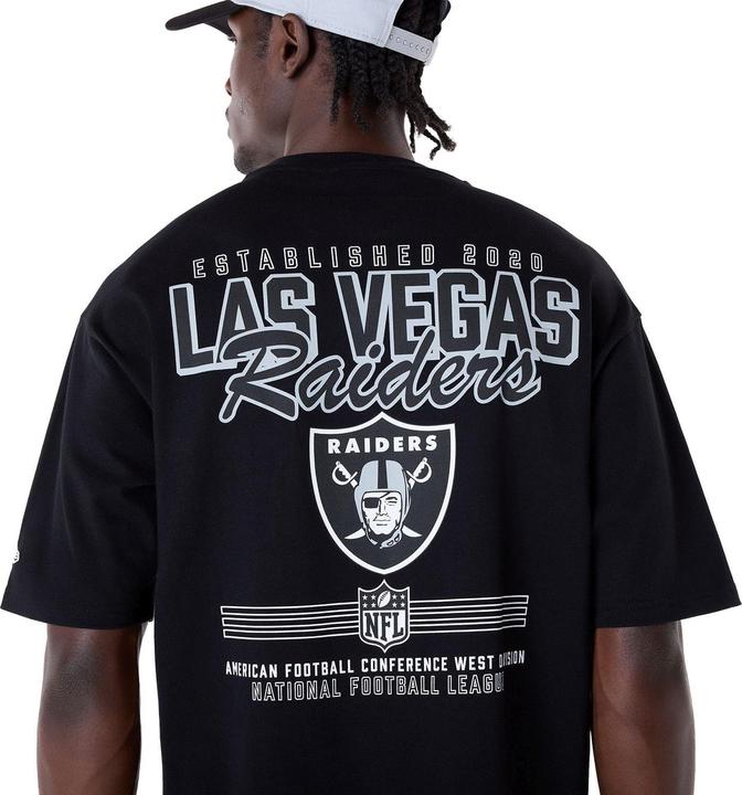 Image du produit New Era NFL Shirt - BACKPRINT Las Vegas Raiders noir (L)
