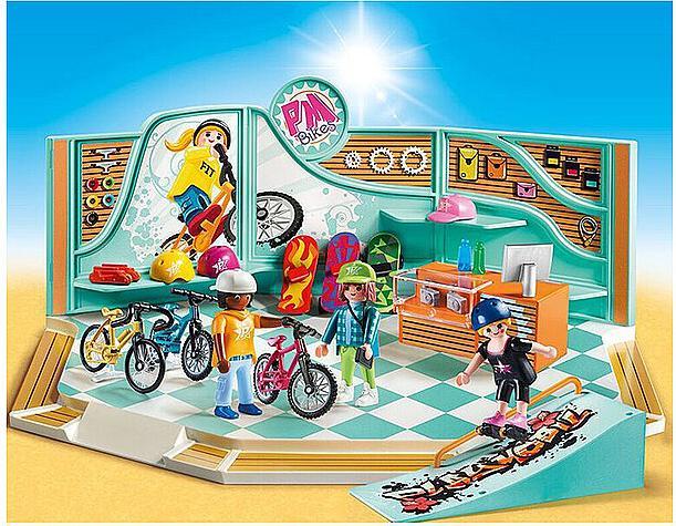 Actual product image Playmobil Bike Skate Shop (9402, Playmobil City Life)