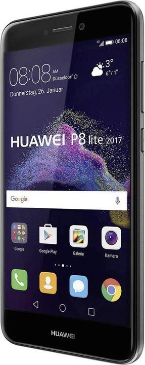 Actual product image Huawei P8 Lite 2017 (16 GB, Black, 5.20", Hybrid Dual SIM, 12 Mpx, 4G)
