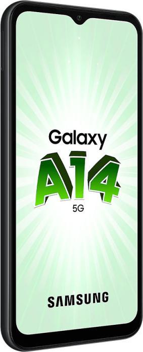 Actual product image Samsung Galaxy A14 5G (128 GB, Black, 6.60", Dual SIM, 50 Mpx, 5G)