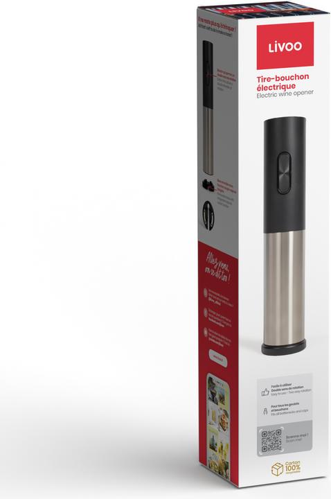 Actual product image Livoo Electric wine opener