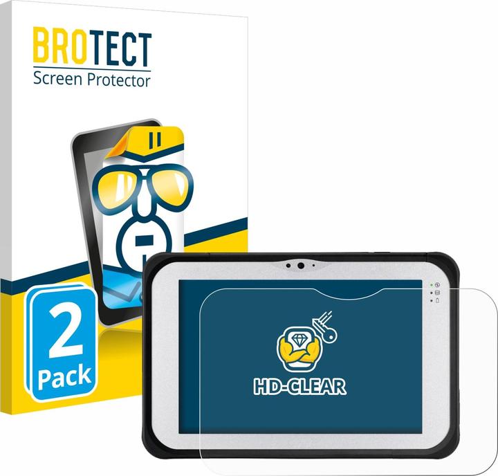 Actual product image BROTECT Screen Protector Clear (2 Piece, Toughpad FZ-M1)