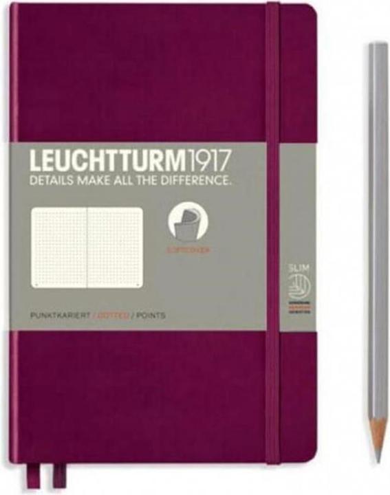 Actual product image Leuchtturm1917 Notebook Softcover Paperback B6 (B6, Dotted, Soft cover)
