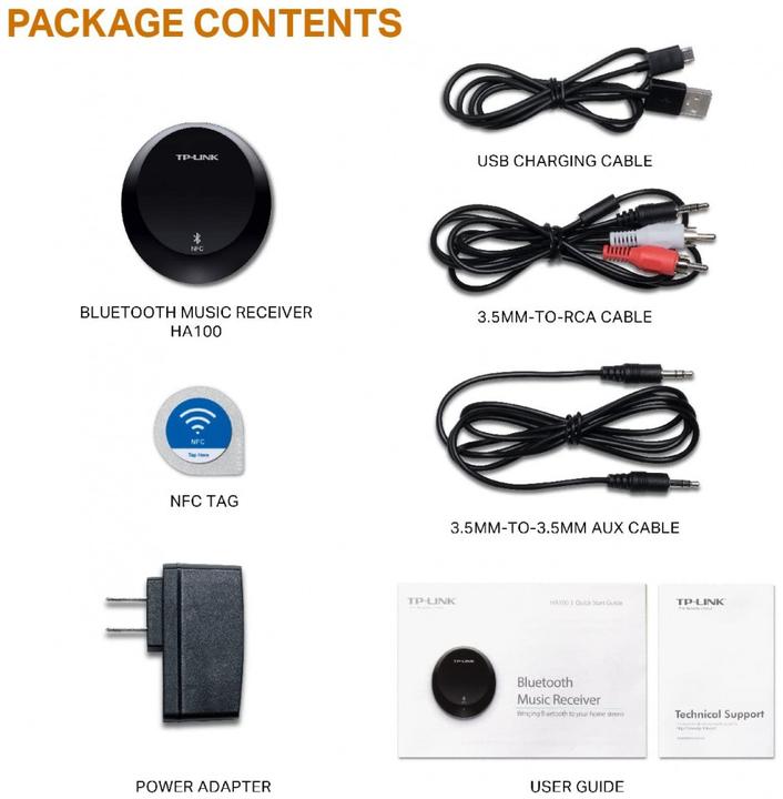 Image du produit TP-Link Wrl Blueth Récepteur Audio (Récepteur)