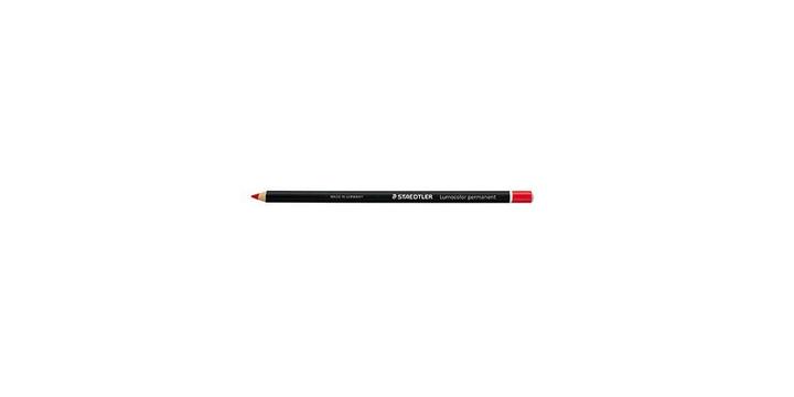 Actual product image Staedtler LUMOCOLOR PERMANENT - GLASS CHROME - Markers (Red, 4 mm, 1 x)