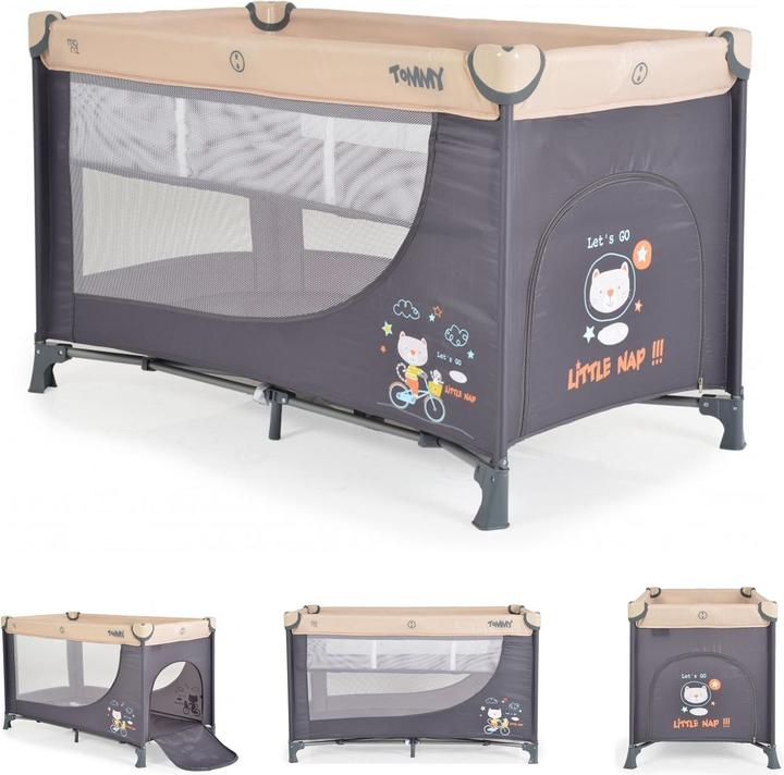 Image du produit Moni lit de voyage Tommy, 2 niveaux