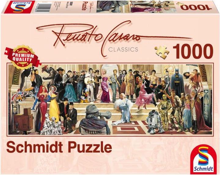 Produktbild Schmidt Spiele Panorama 100 Jahre Film (1000 Teile)