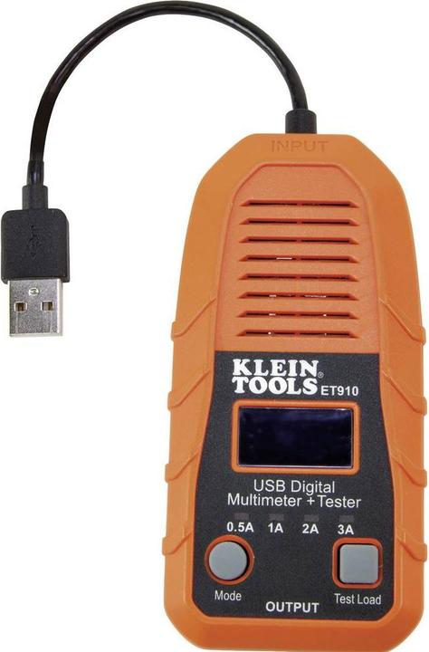 Actual product image Klein Tools Digital USB test and measurement device