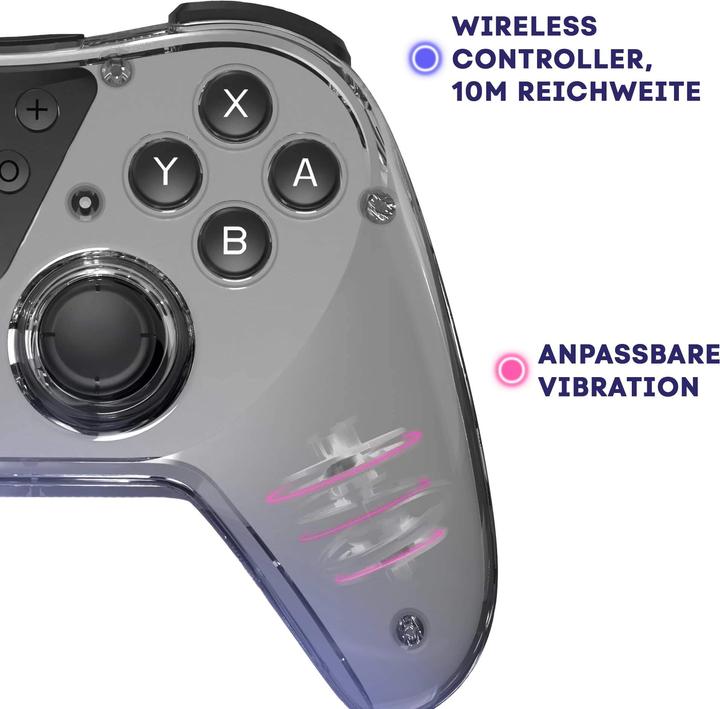Image du produit Oniverse Nintendo Switch Astralite Controller Wireless Smoked Black incl. Charging Station (Android, iOS, Switch, PC, Switch Lite, Switch OLED)