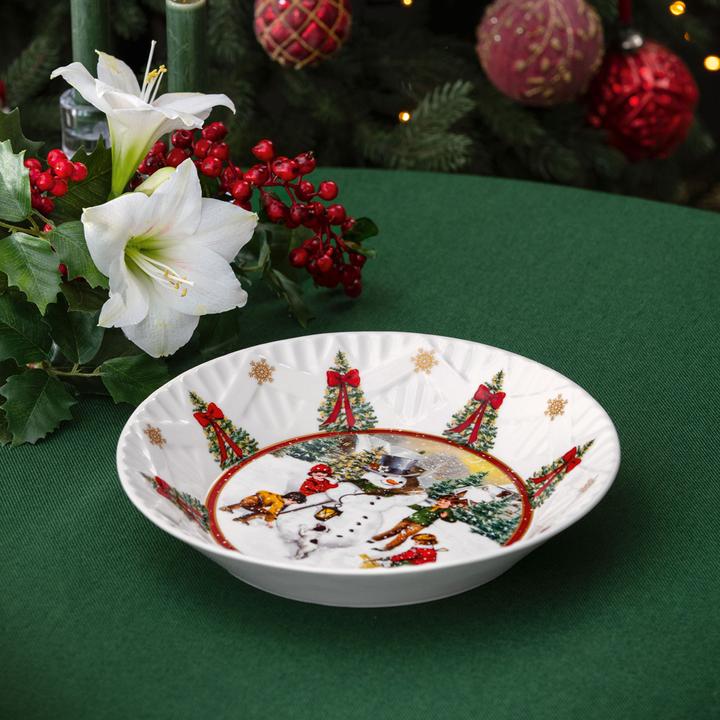 Actual product image Villeroy & Boch Large bowl, build a snowman Toy's Fantasy (25 cm, 0.43 l, 1 x)